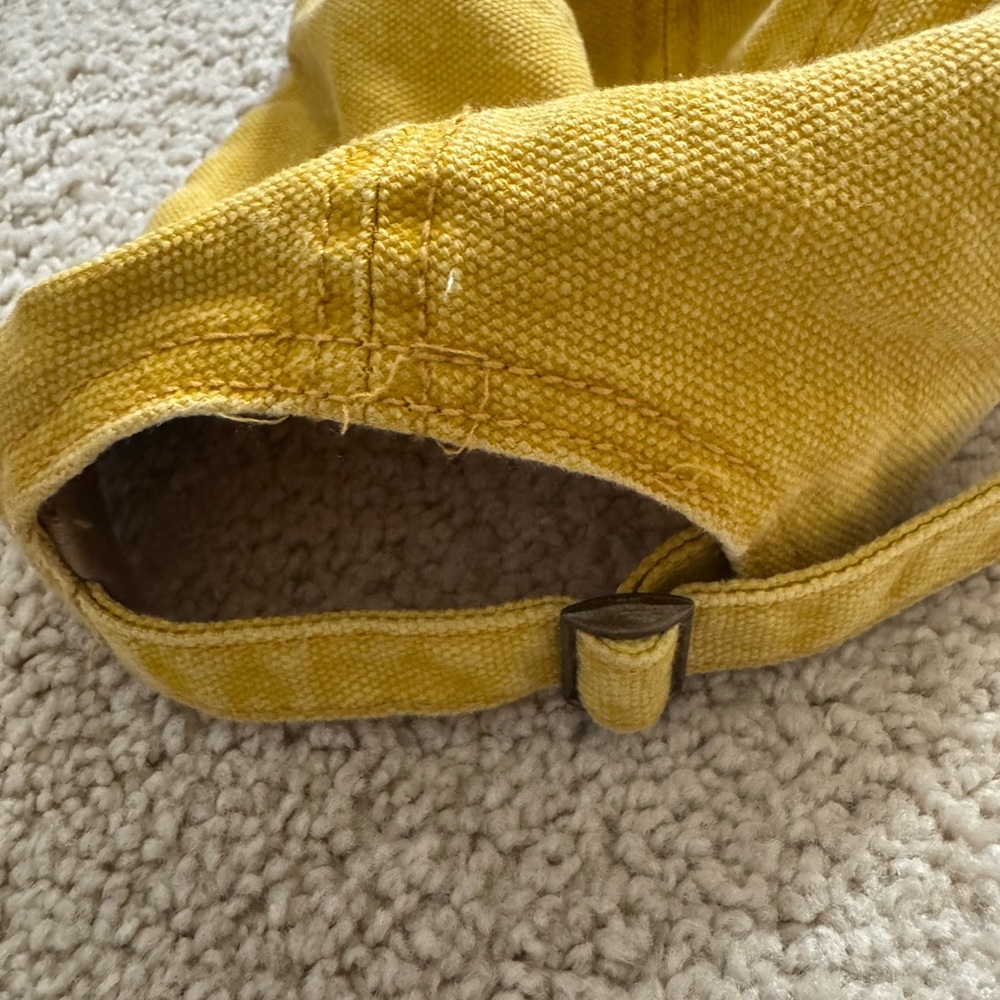 Yellow 'KIND' Bee Embroidered Baseball Cap - Picture 3 of 3